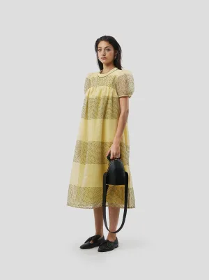 Gaya dress in Thunderbird veil