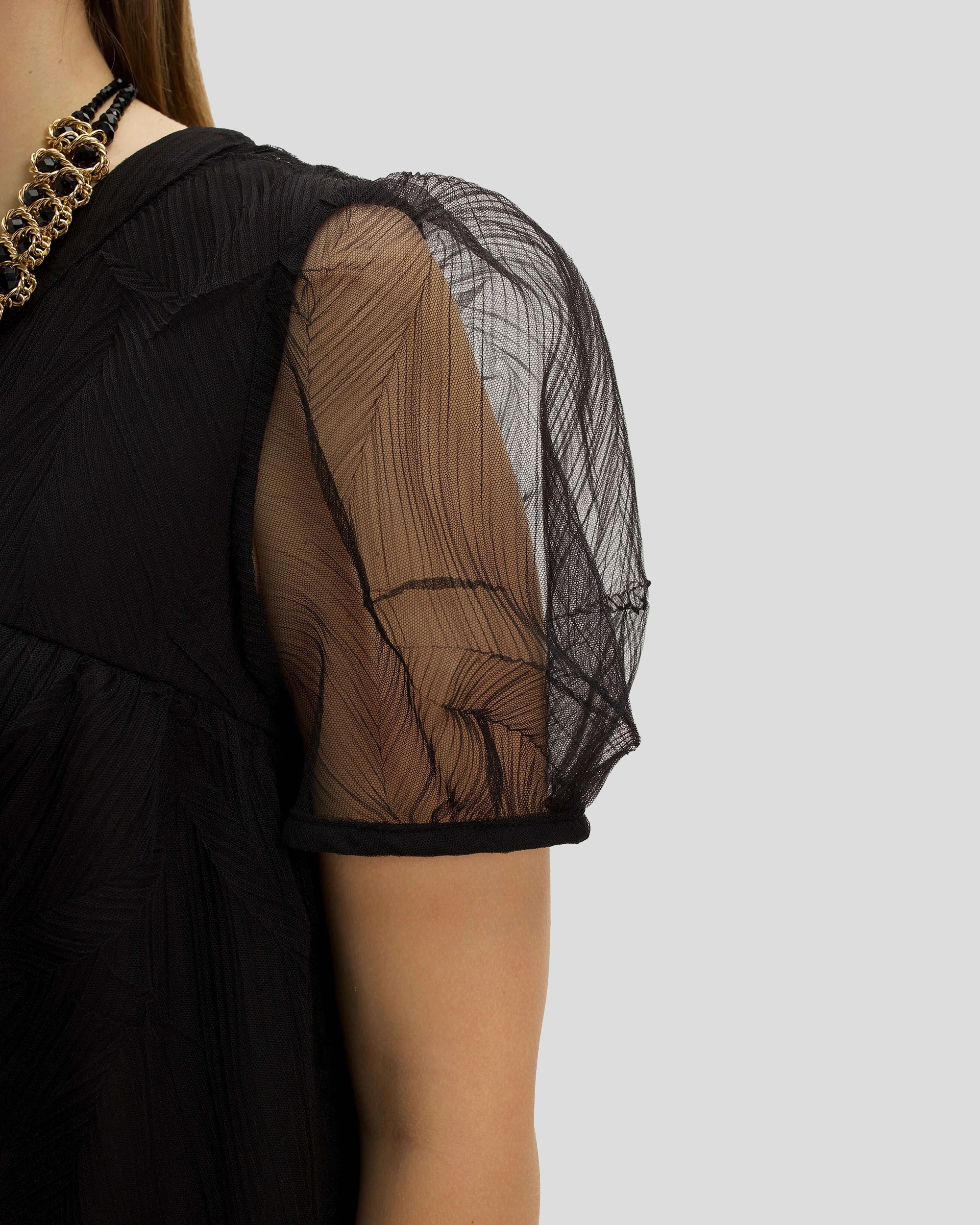 Robe Gaya en Tulle Plissé
