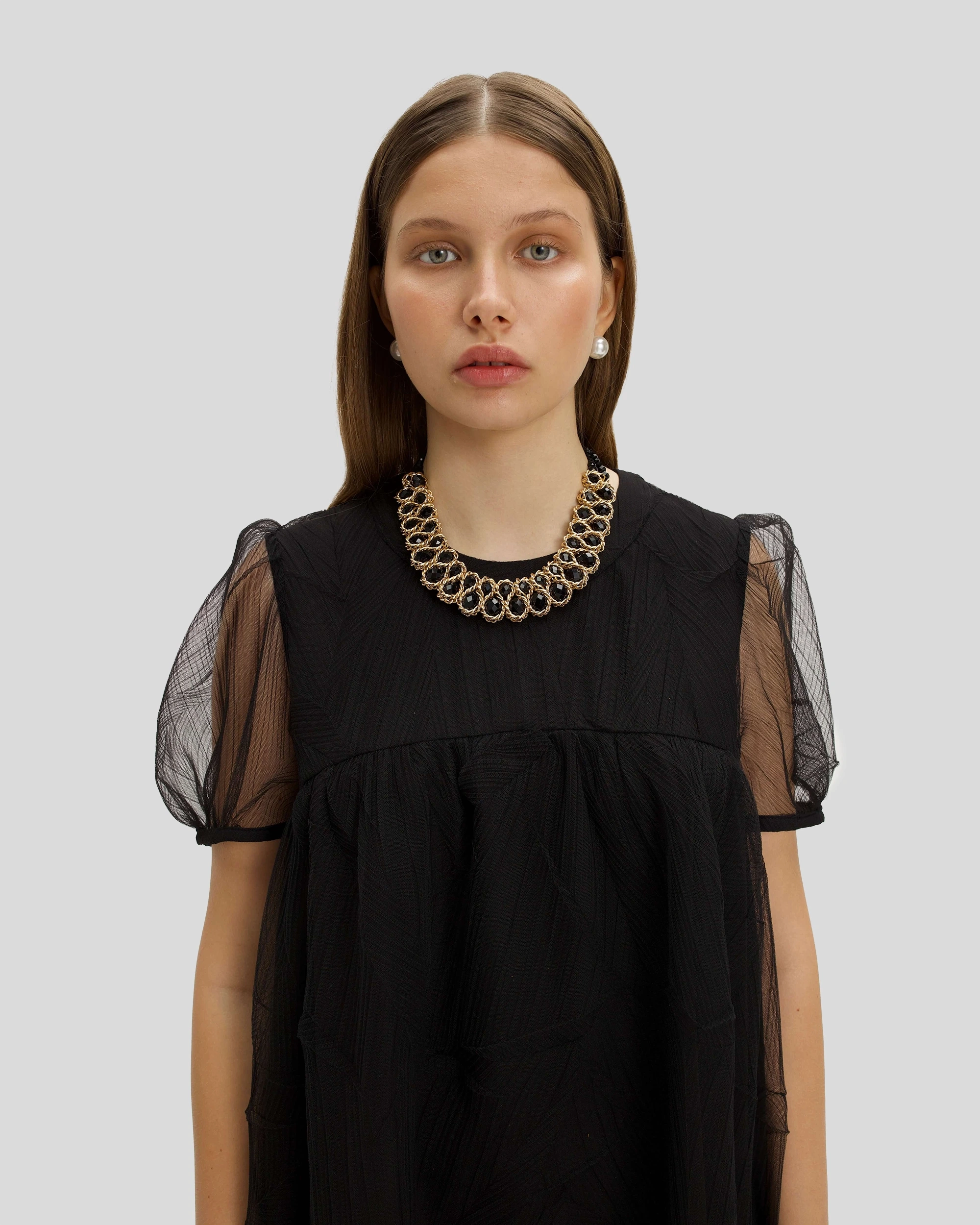 Robe Gaya en Tulle Plissé