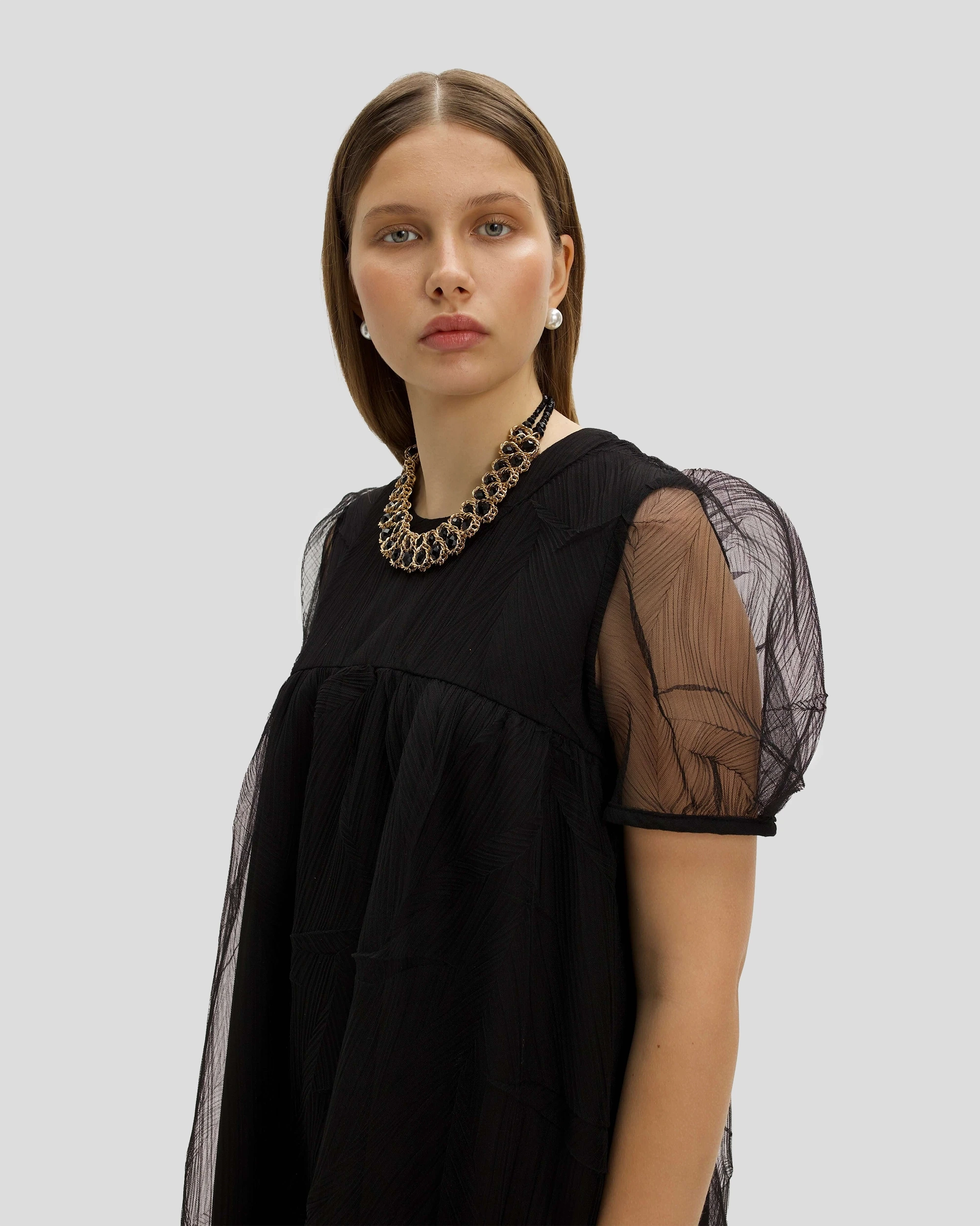 Robe Gaya en Tulle Plissé