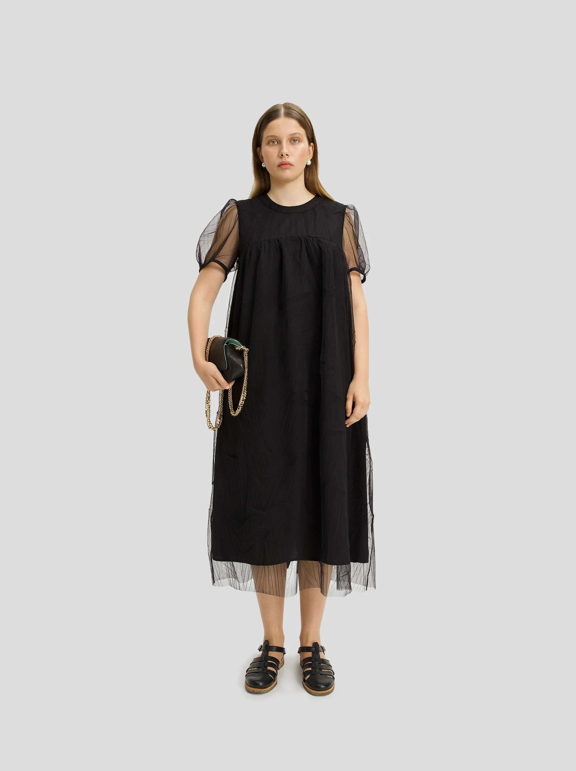 Robe Gaya en Tulle Plissé