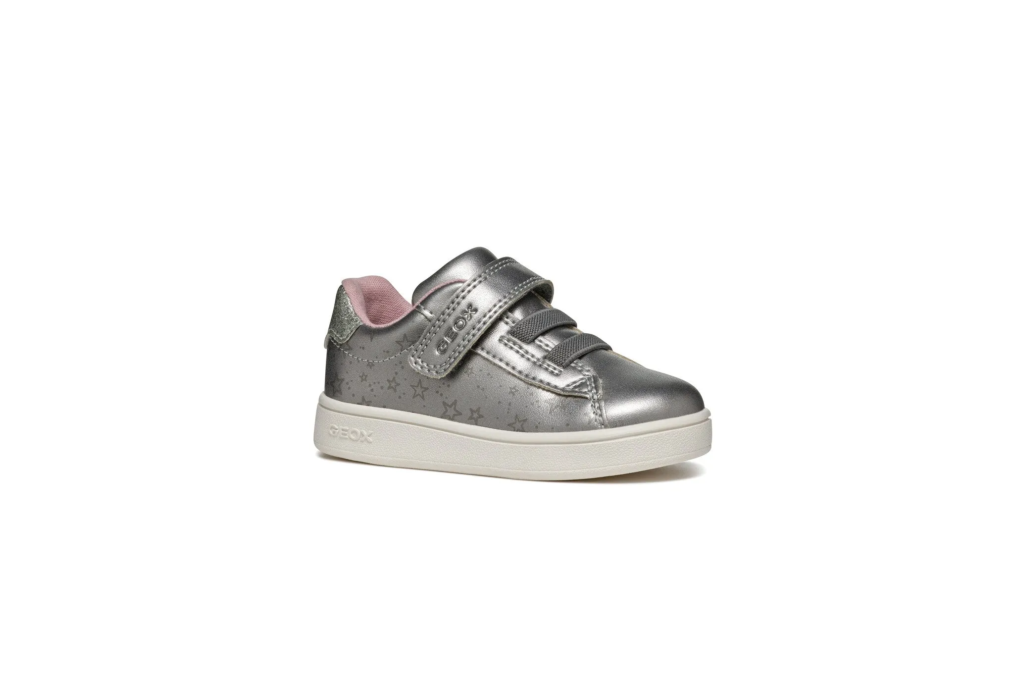 Geox : Chaussures de sport Eclyper - Argent