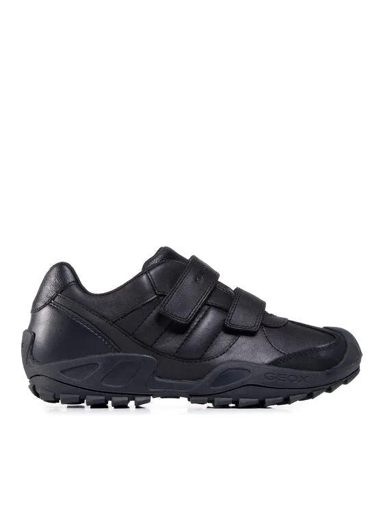 Geox: Nouveau Savage - Cuir Noir