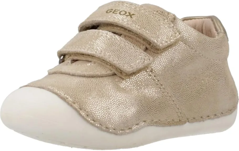 Geox : Premières chaussures à scratch Tutim - Beige