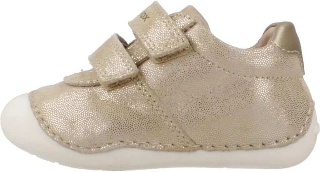 Geox : Premières chaussures à scratch Tutim - Beige