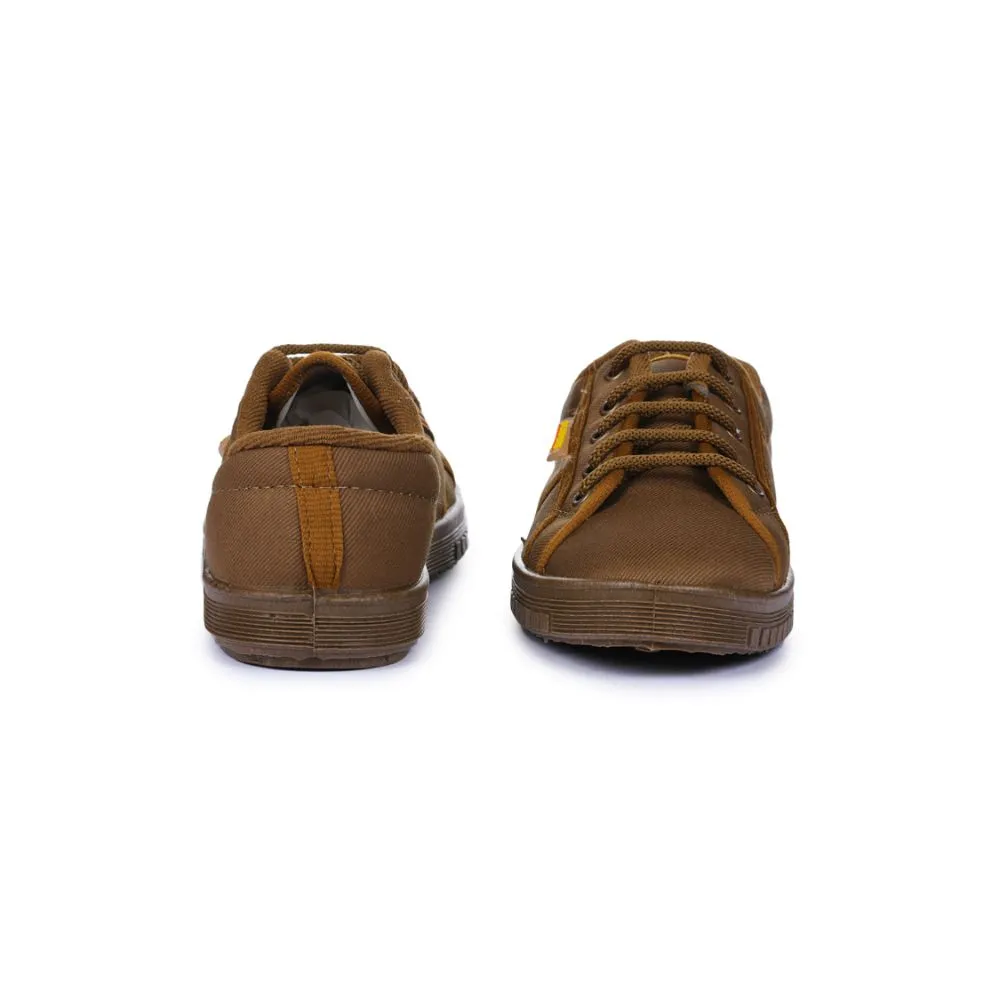 Chaussures décontractées à lacets beige Gliders pour hommes JUMPER-E par Liberty