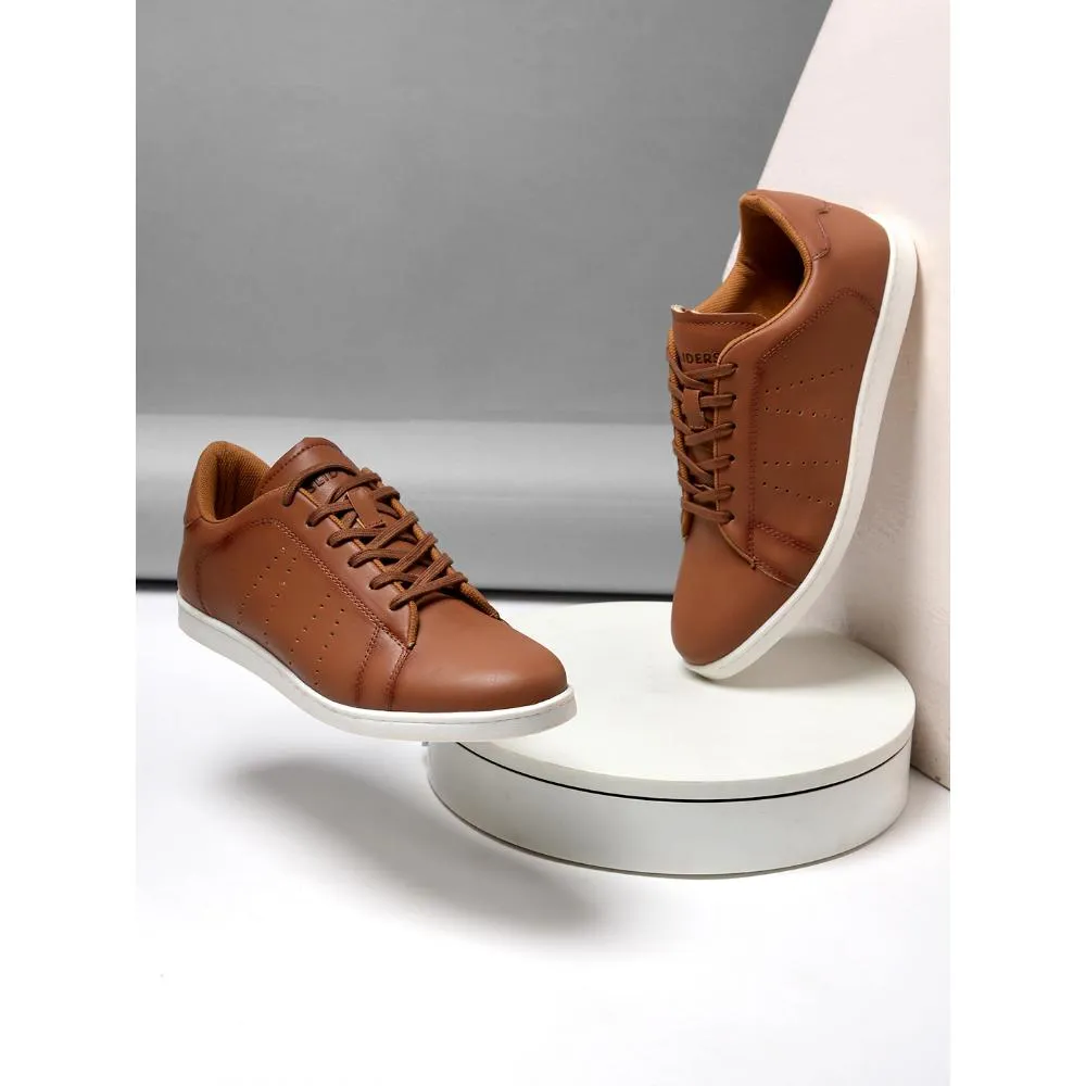 Chaussures de sport décontractées à lacets beige pour hommes ANDERSON By Liberty