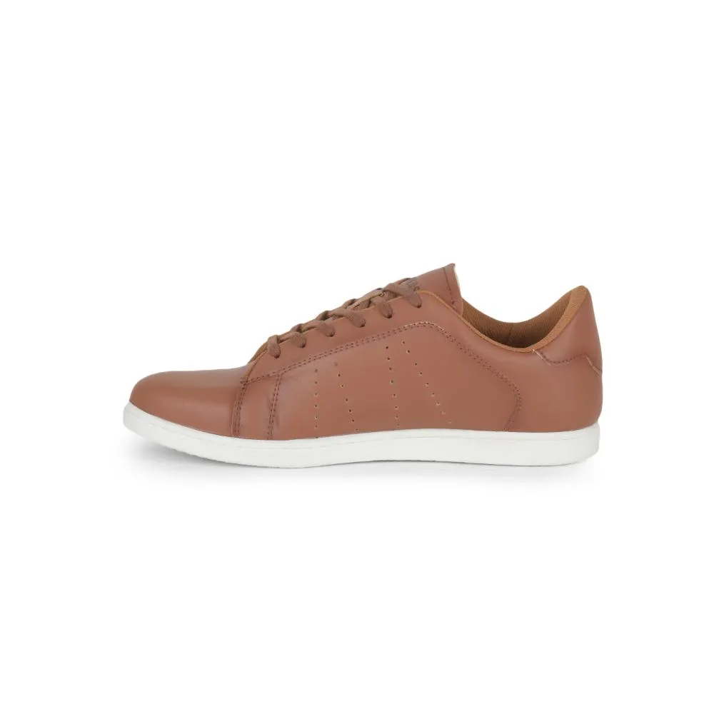 Chaussures de sport décontractées à lacets beige pour hommes ANDERSON By Liberty