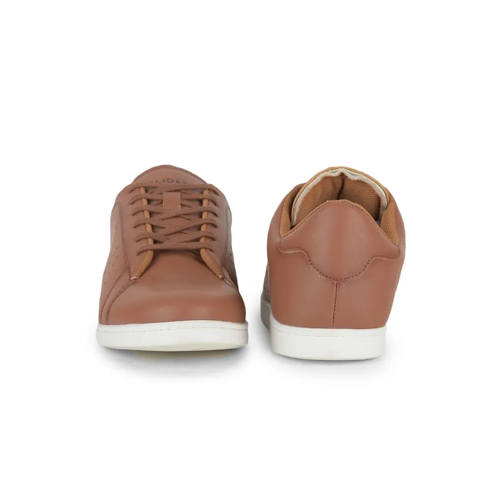 Chaussures de sport décontractées à lacets beige pour hommes ANDERSON By Liberty