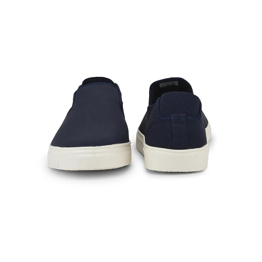Baskets décontractées sans lacets HYPER-E By Liberty pour hommes en bleu marine