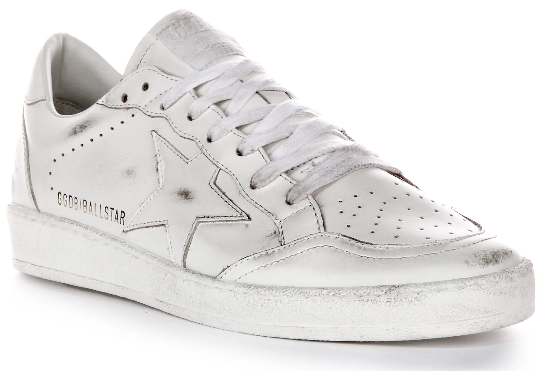Golden Goose Ball Star en blanc pour chaussures homme Golden Goose