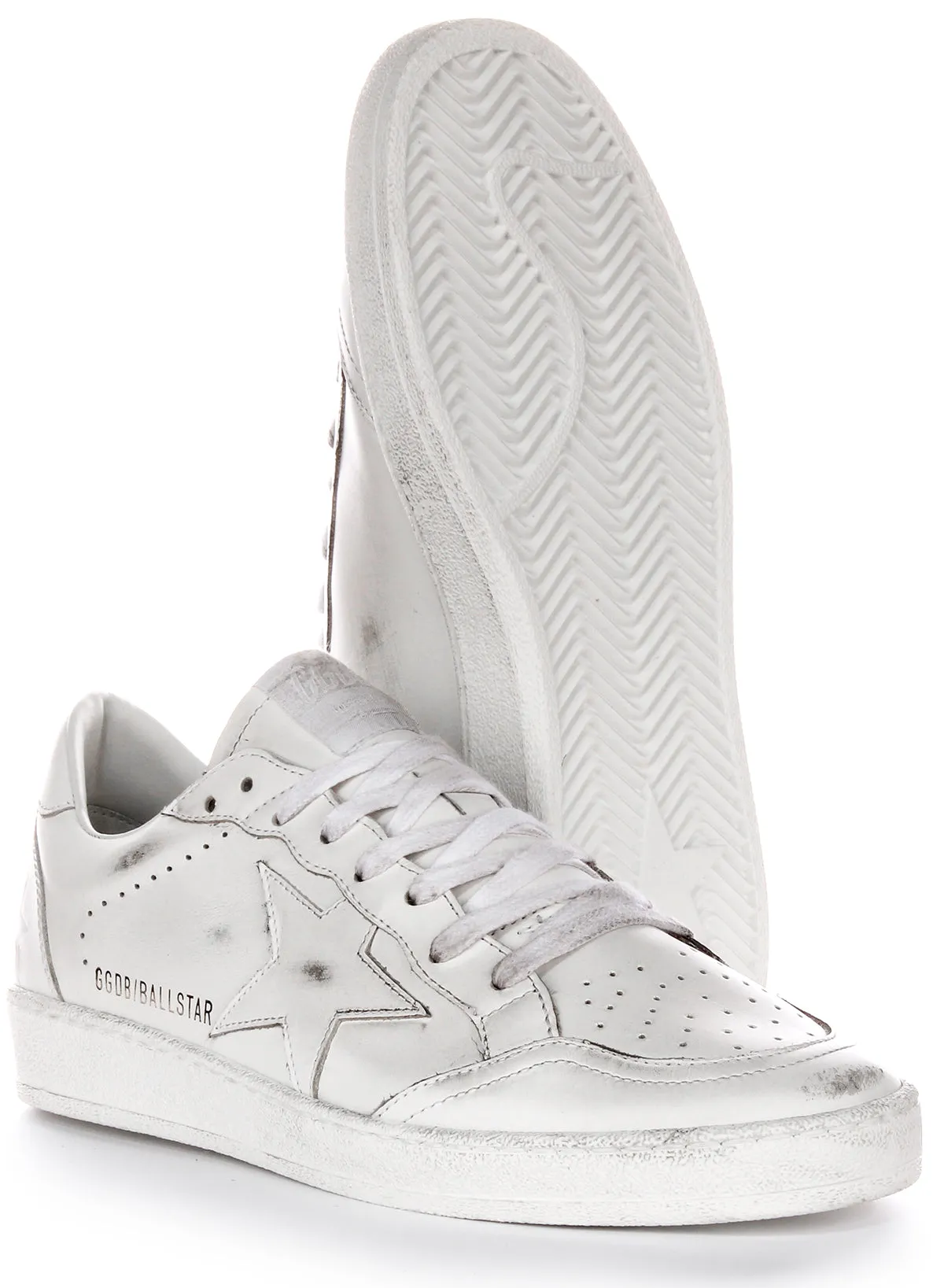 Golden Goose Ball Star en blanc pour chaussures homme Golden Goose
