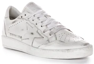 Golden Goose Ball Star In White For Men Shoes Golden Goose