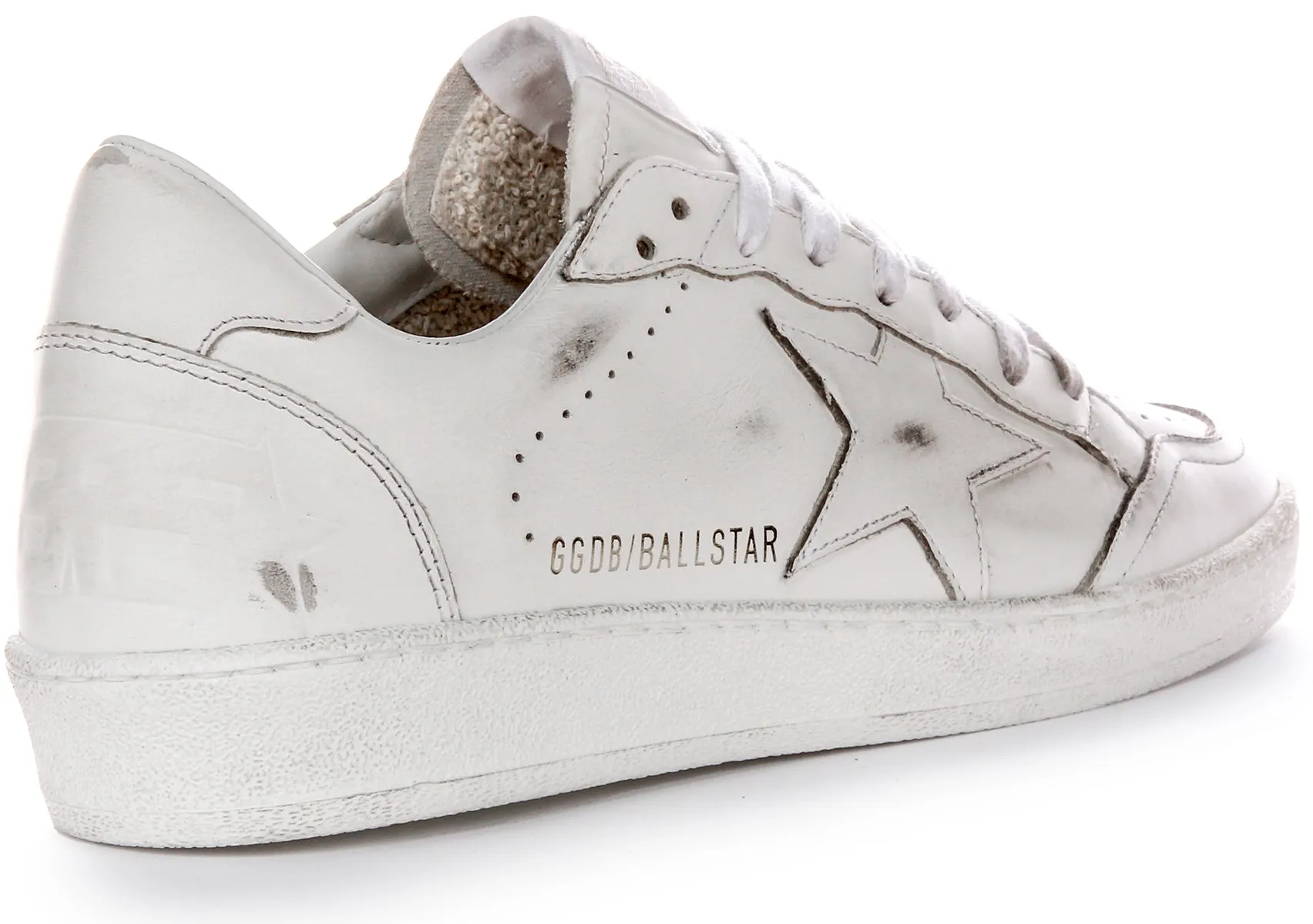 Golden Goose Ball Star en blanc pour chaussures homme Golden Goose