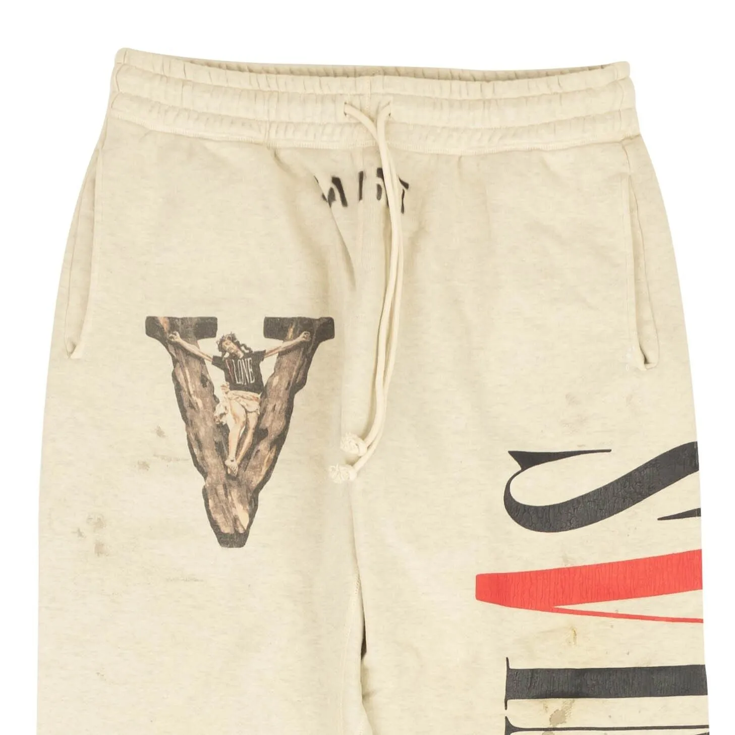 Pantalon de survêtement Grey Vlone x Saint Michael