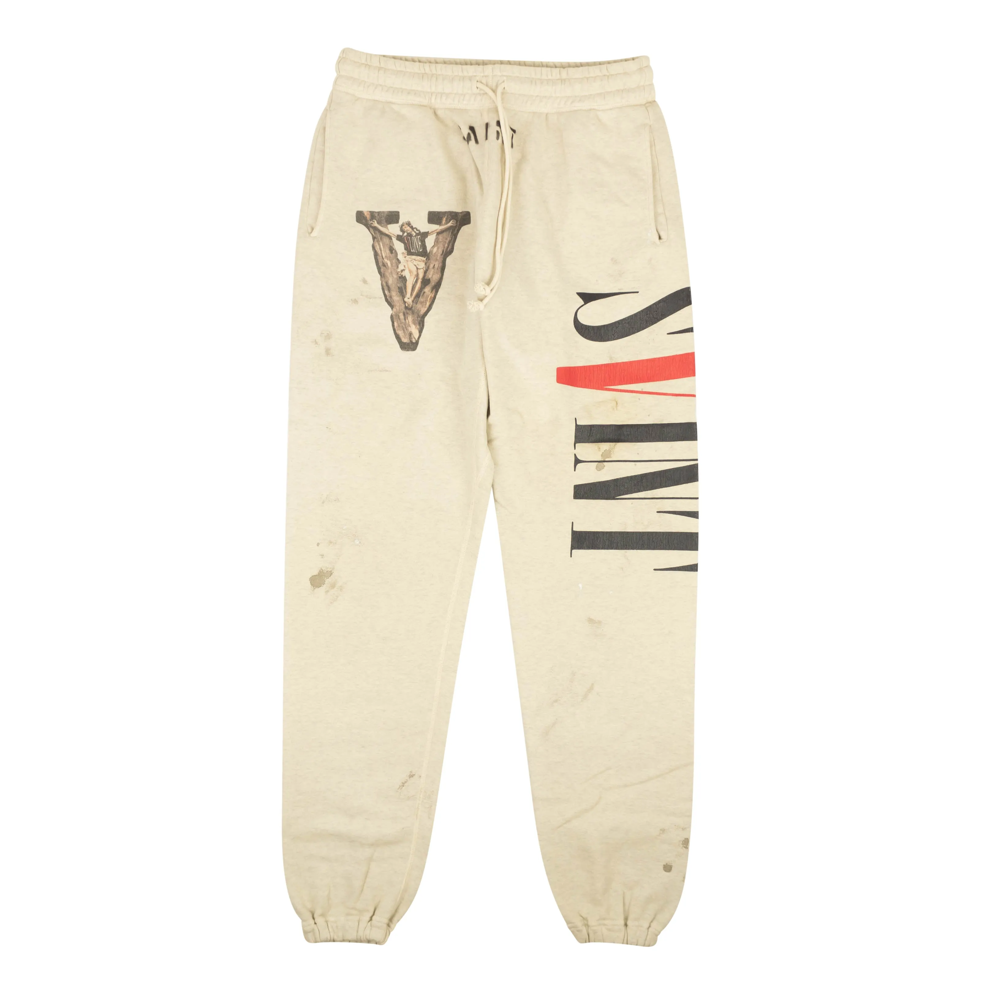 Pantalon de survêtement Grey Vlone x Saint Michael