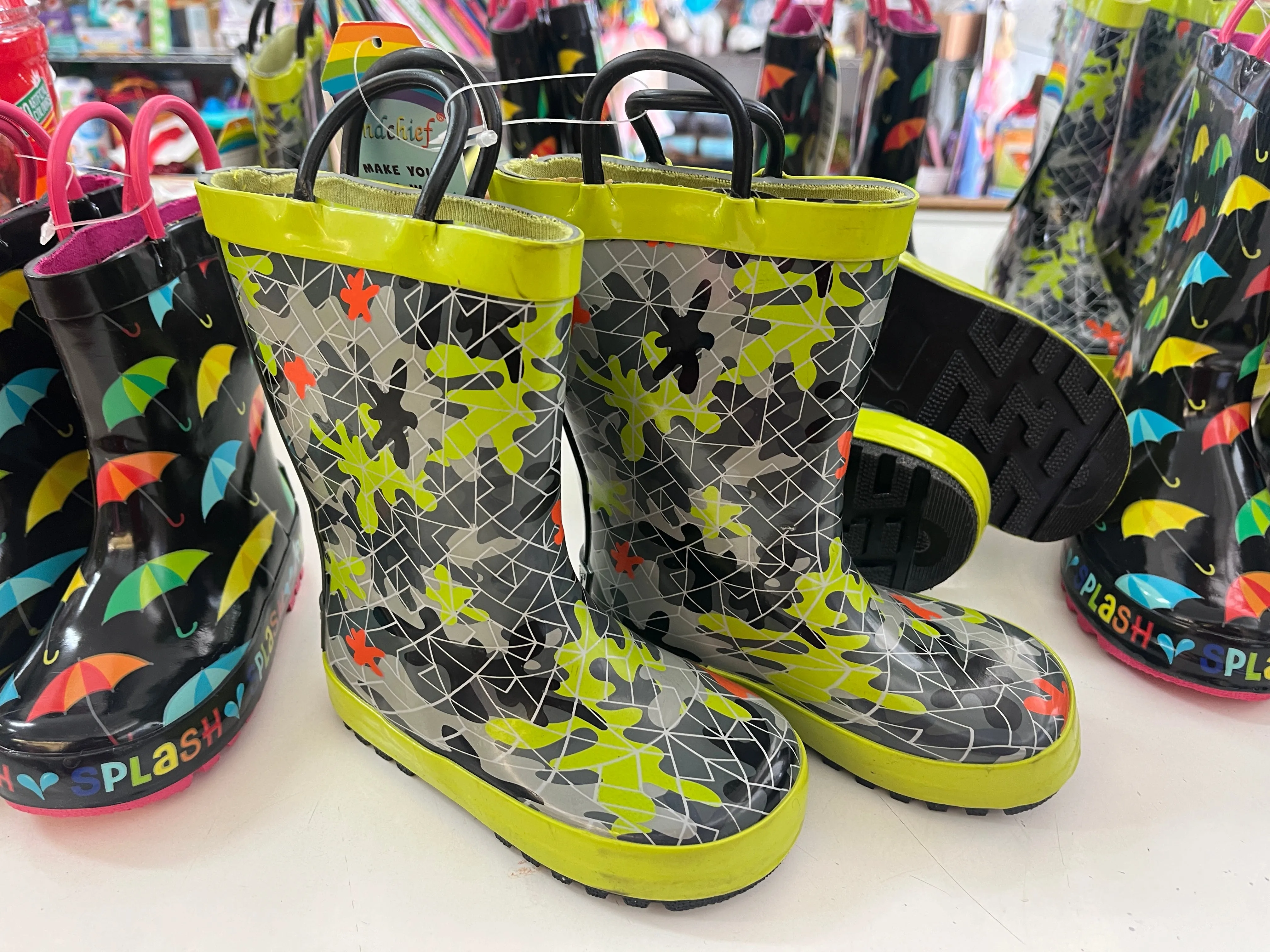 Camouflage de Bottes en Caoutchouc
