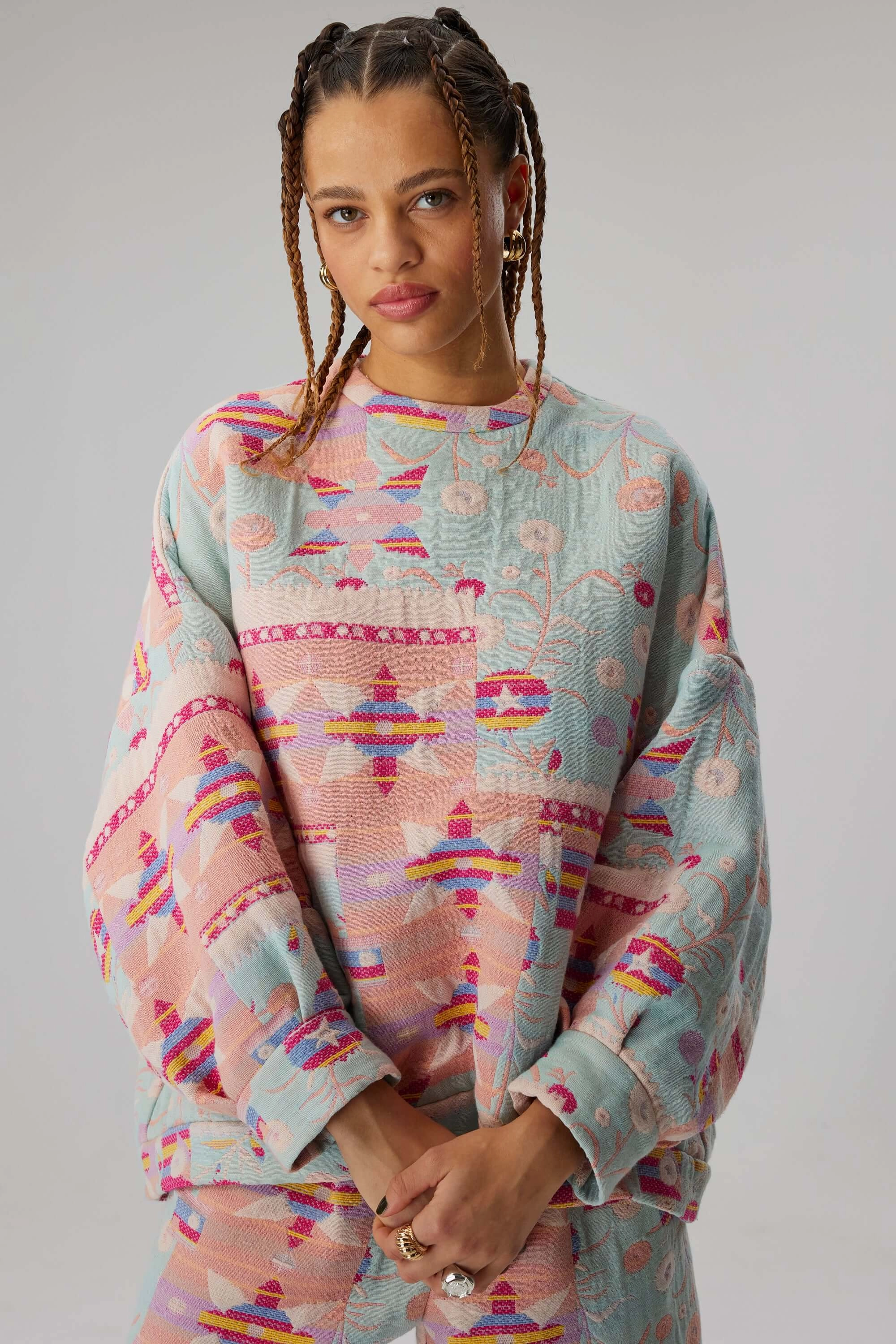 Harlem jumper in Pampelonne weave