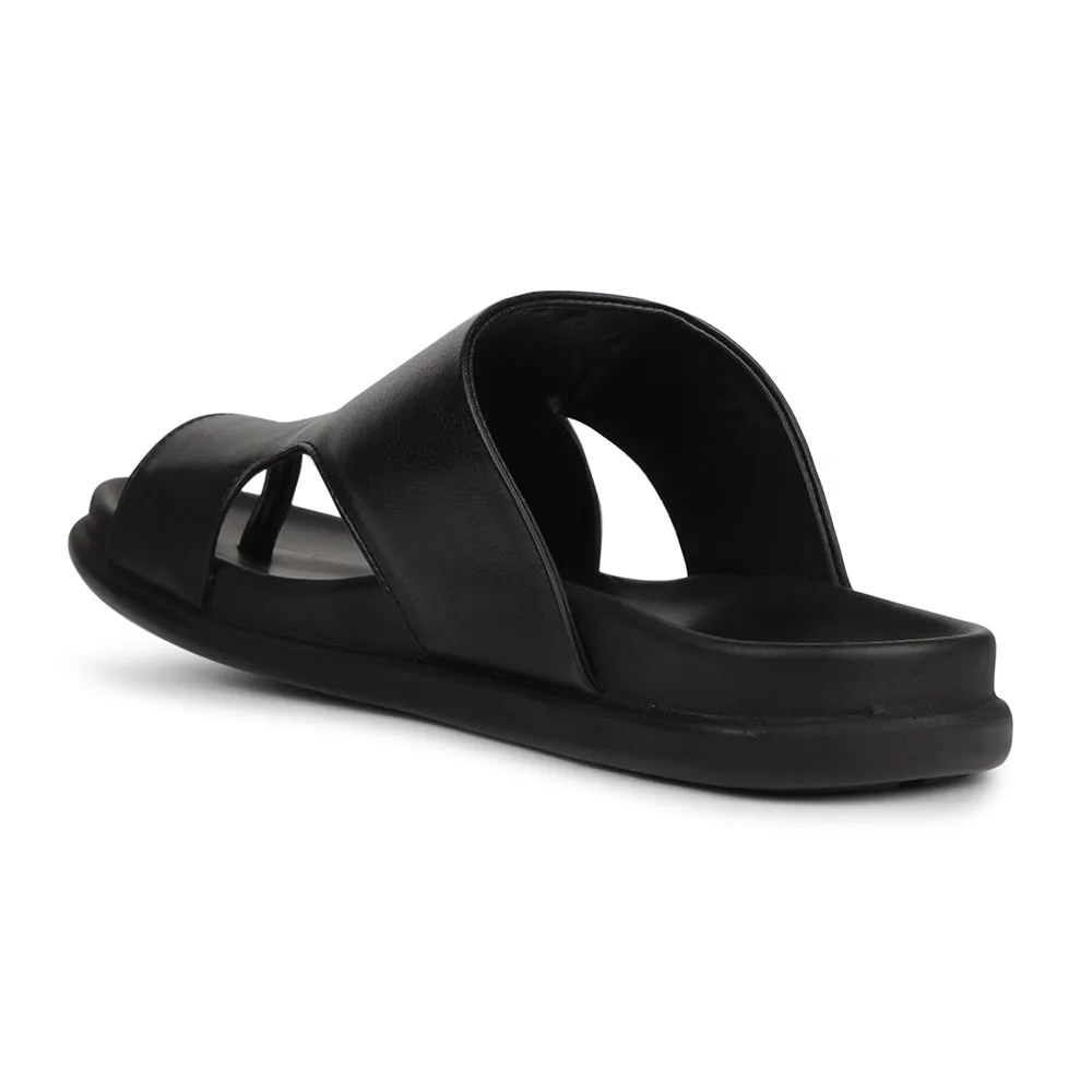 Chaussons Décontractés Noirs Healers Pour Hommes LEEKS-10 Par Liberty