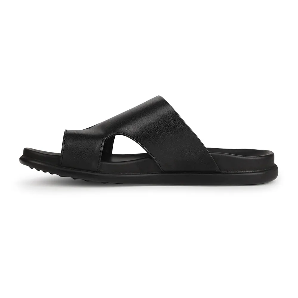 Chaussons Décontractés Noirs Healers Pour Hommes LEEKS-10 Par Liberty