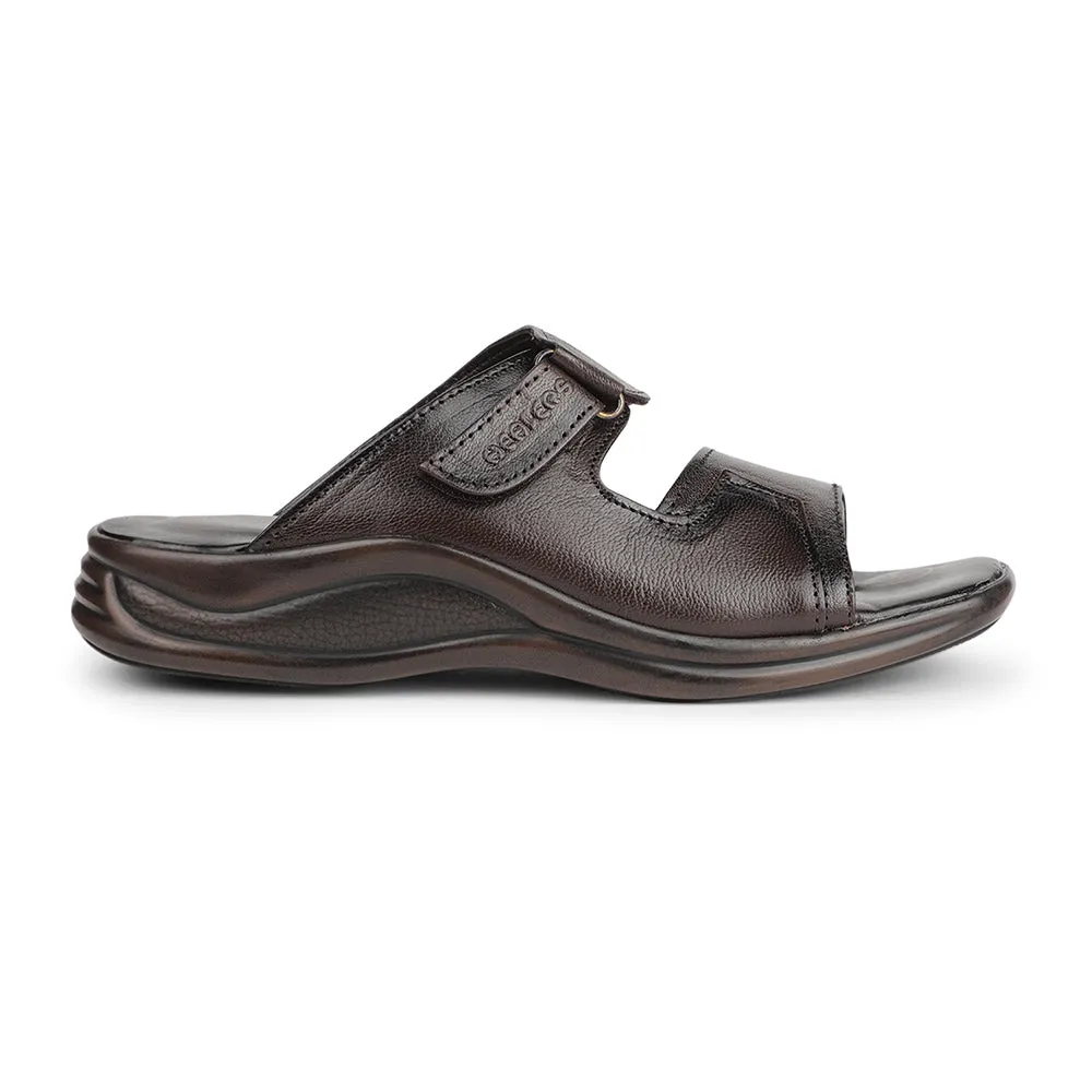 Chaussons Décontractés Marron Pour Hommes 2013-906 Par Liberty