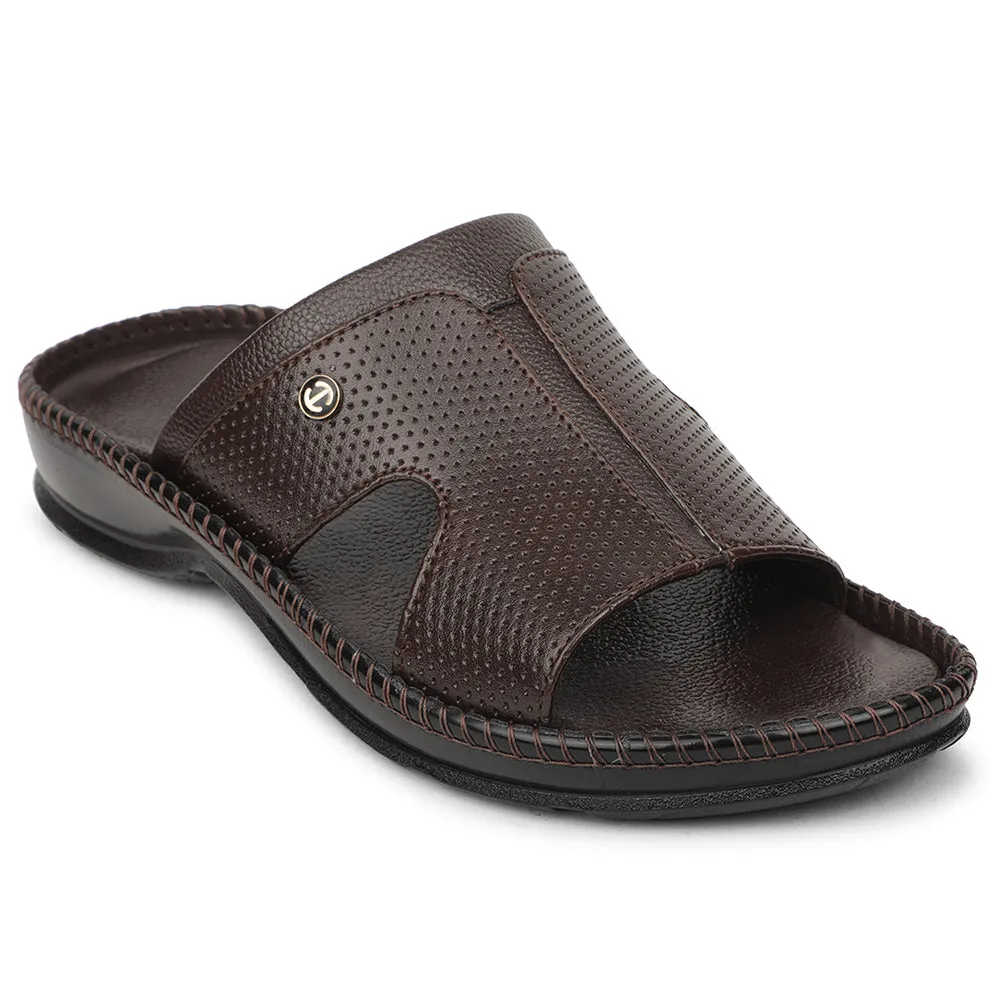 Chaussons Décontractés Marron Healers Pour Hommes CSS-24 Par Liberty