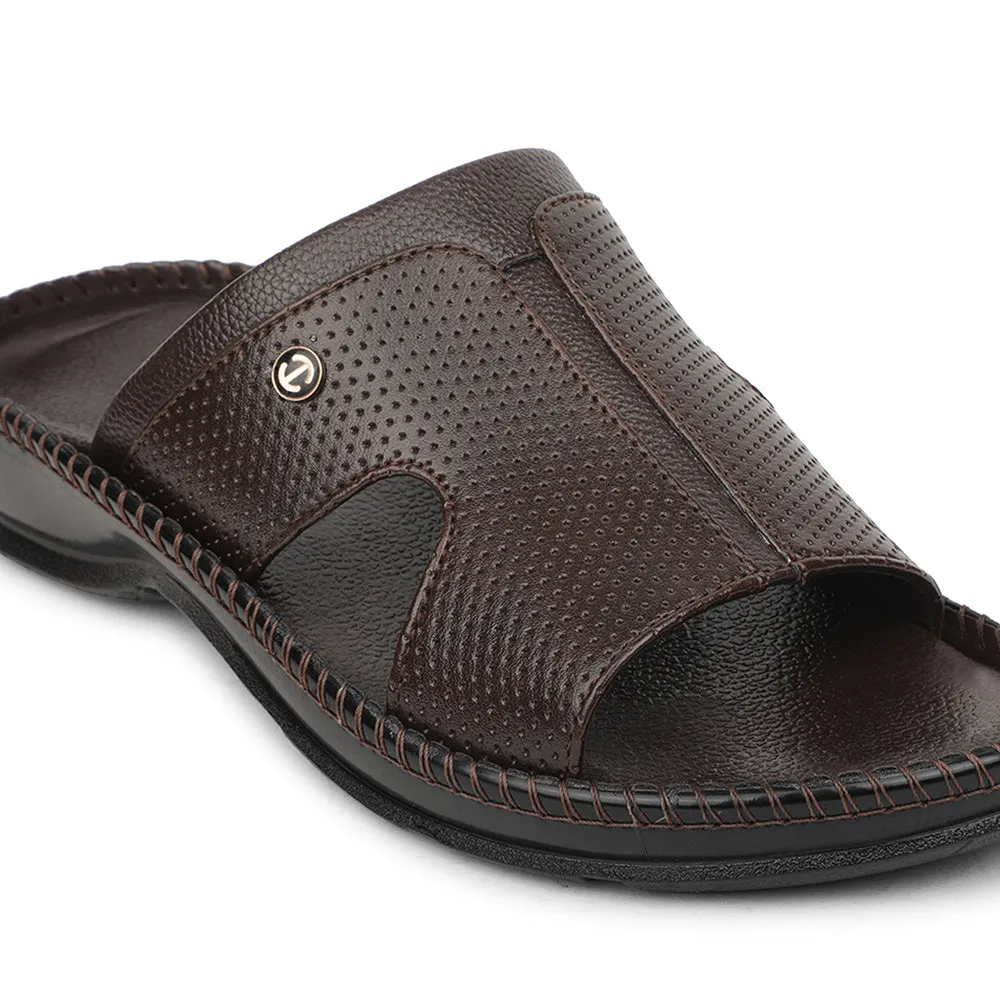 Chaussons Décontractés Marron Healers Pour Hommes CSS-24 Par Liberty