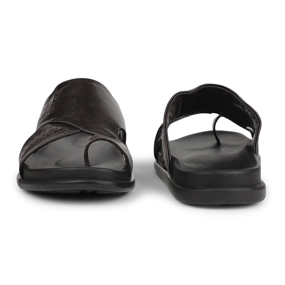 Chaussons décontractés marron Healers pour hommes LEEKS-10 par Liberty