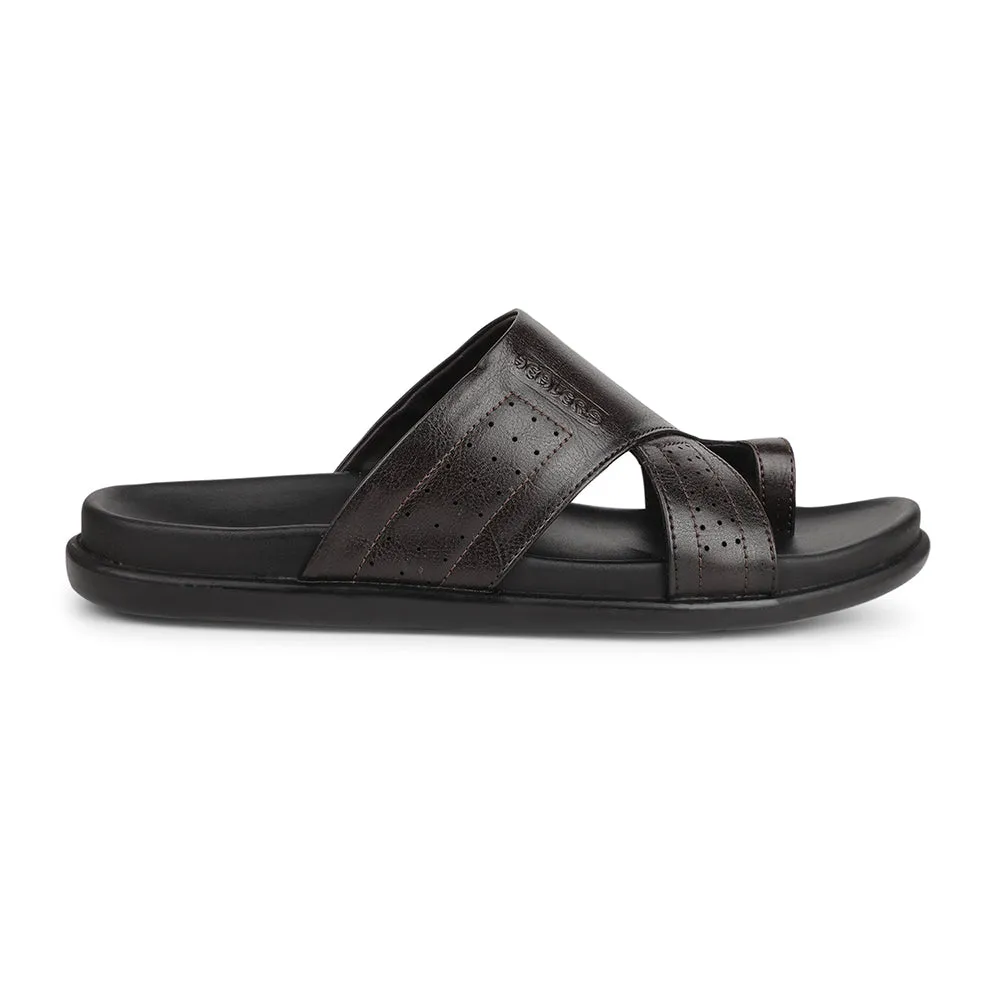 Chaussons décontractés marron Healers pour hommes LEEKS-10 par Liberty