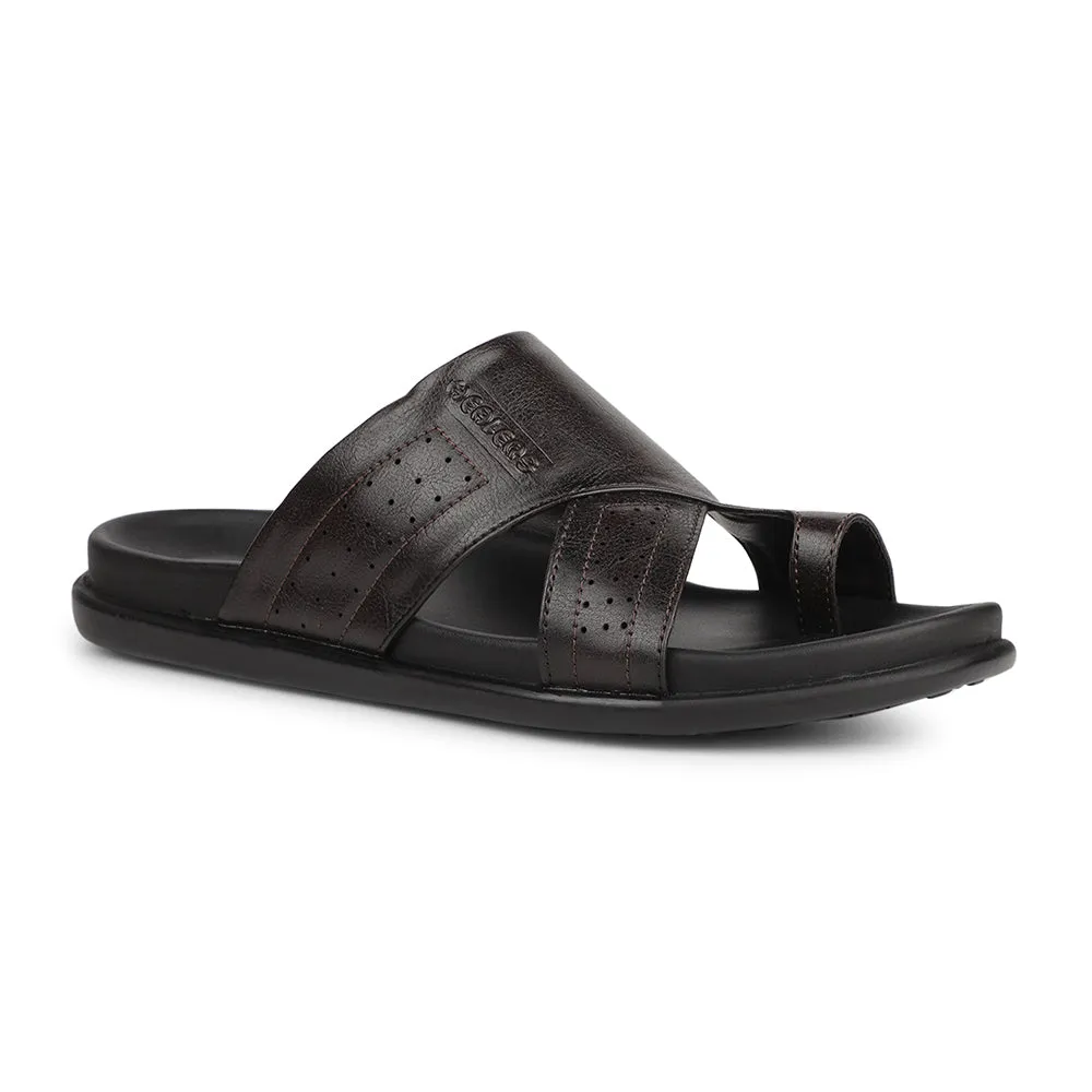 Chaussons décontractés marron Healers pour hommes LEEKS-10 par Liberty