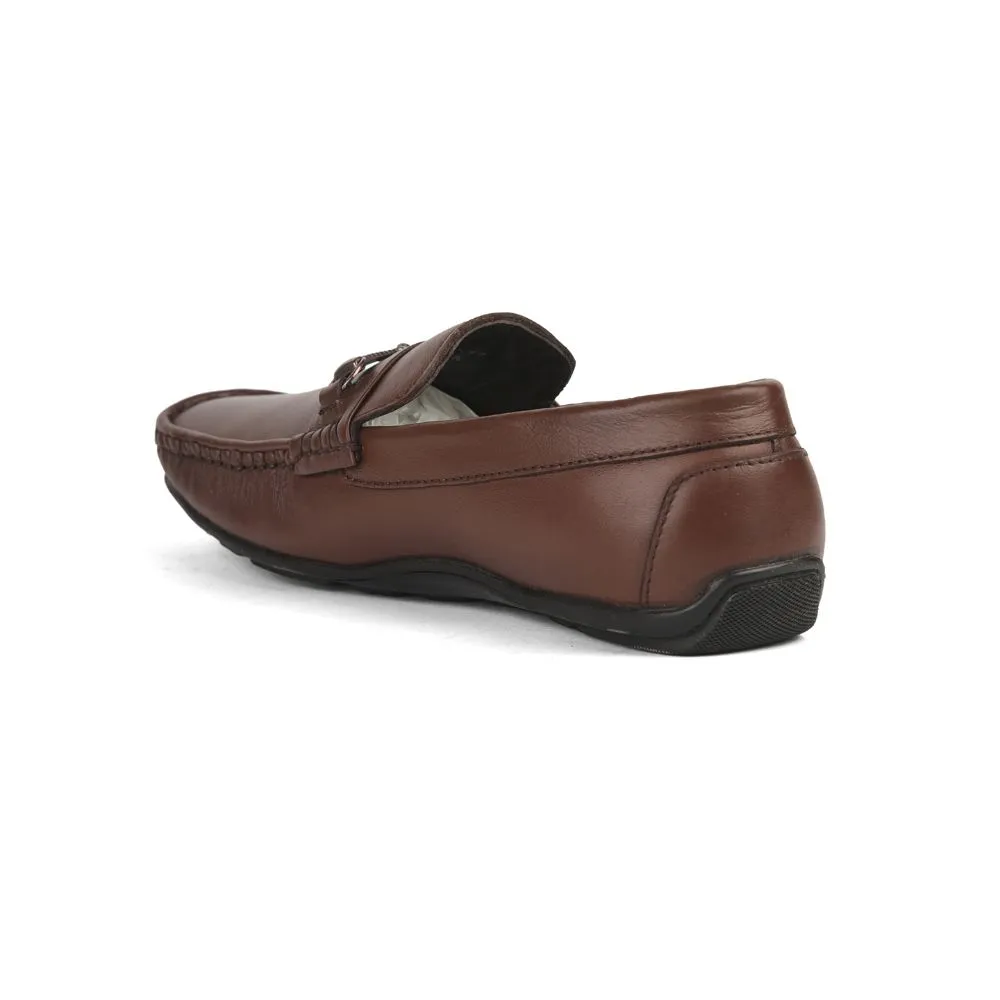 Healers Casual Cerise Sans laçage Mocassins Pour Hommes JPL-253 Par Liberty