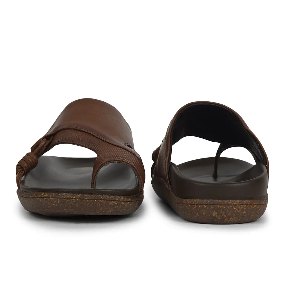 Chaussons décontractés Tan pour hommes GLIMPS-2 par Liberty