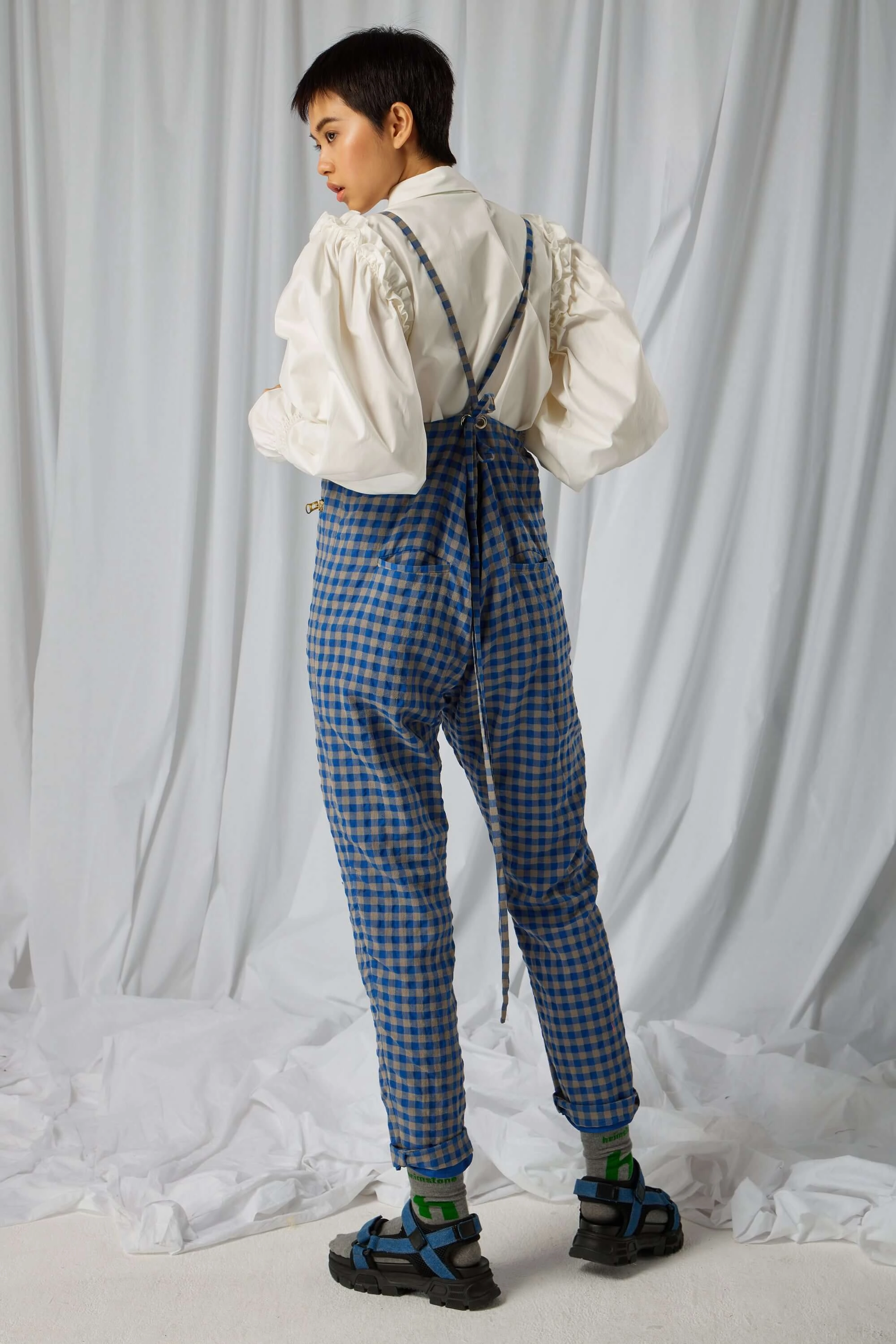 Hemingway pants in Major wool