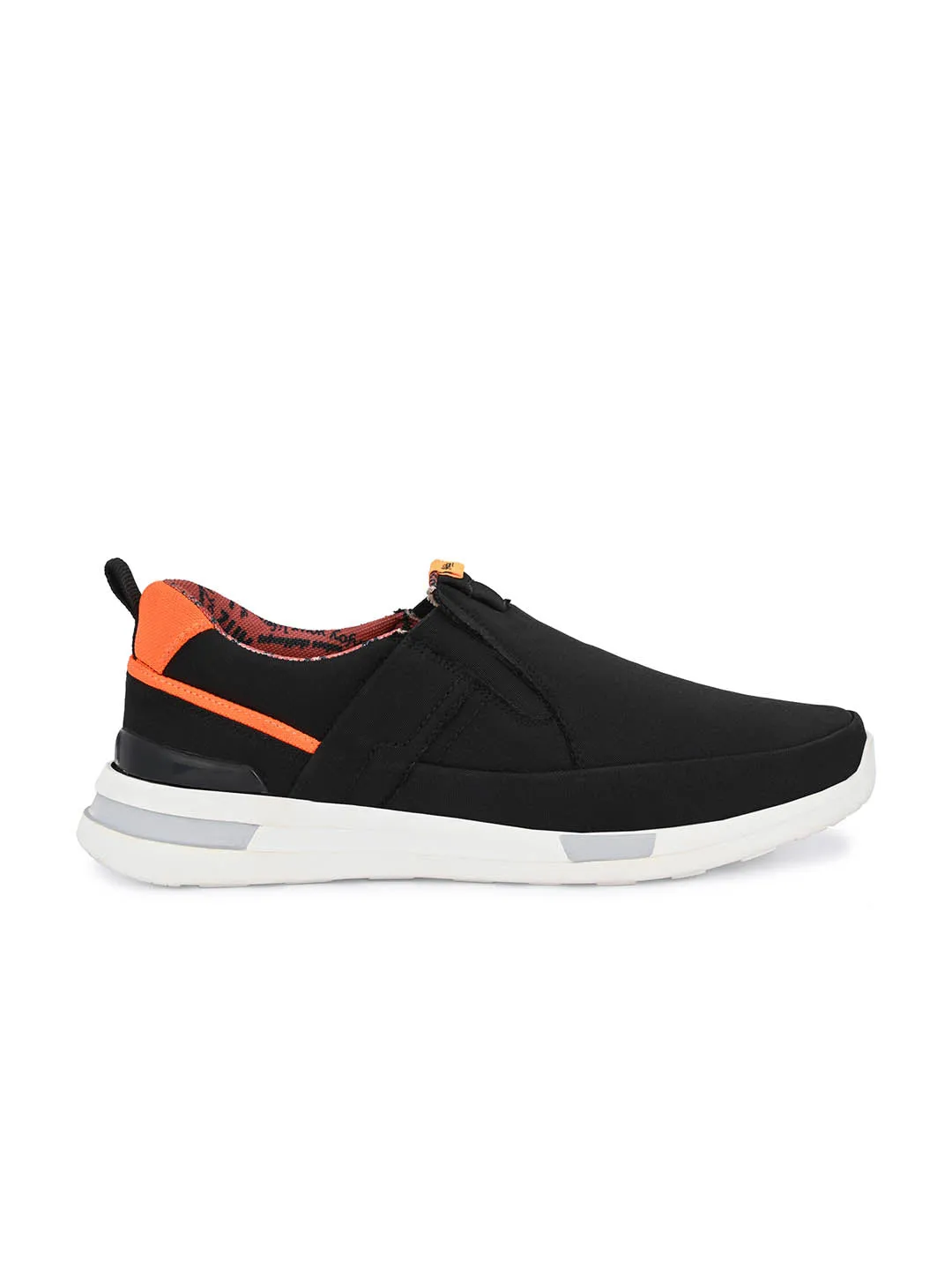 Chaussures de course à enfiler pour hommes Hitz en noir