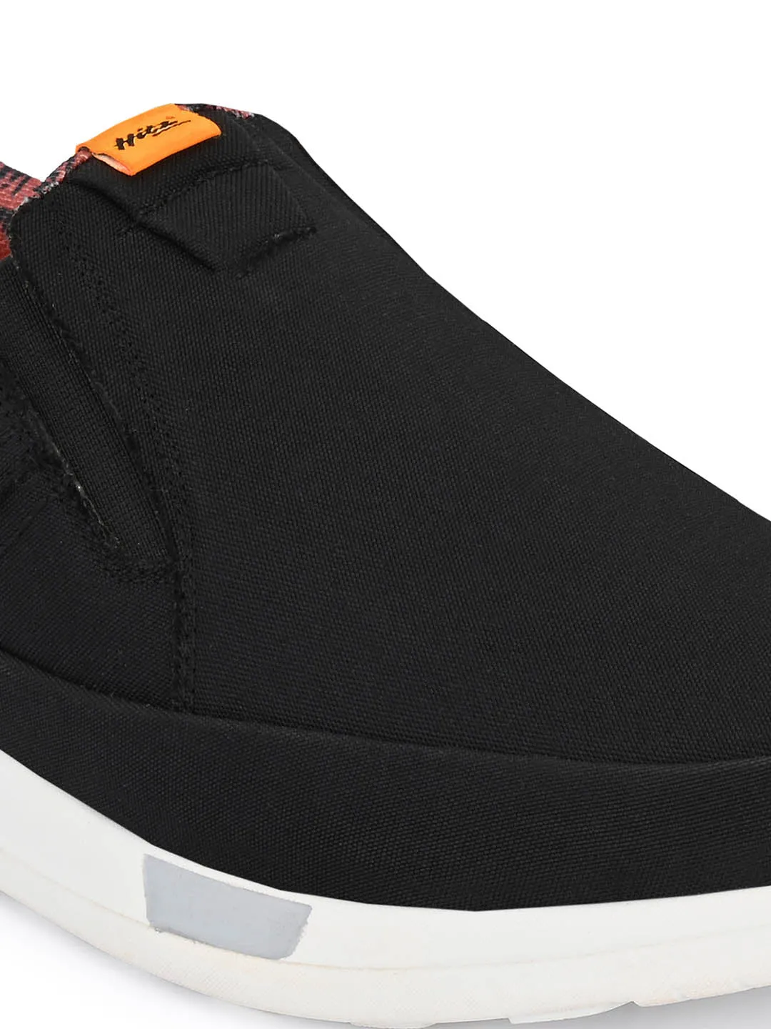 Chaussures de course à enfiler pour hommes Hitz en noir