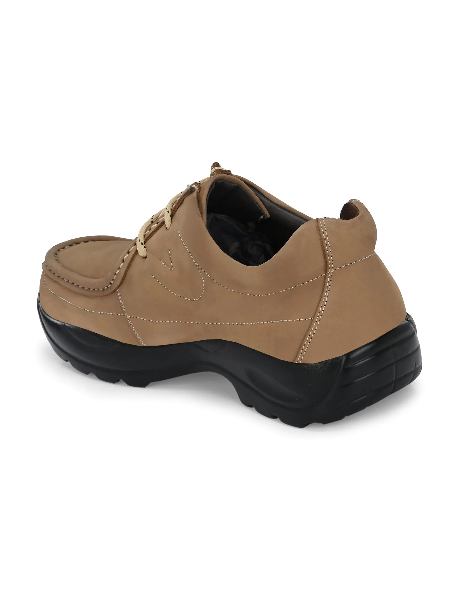 Chaussures décontractées à lacets en cuir Cheeku pour hommes HITZ2651