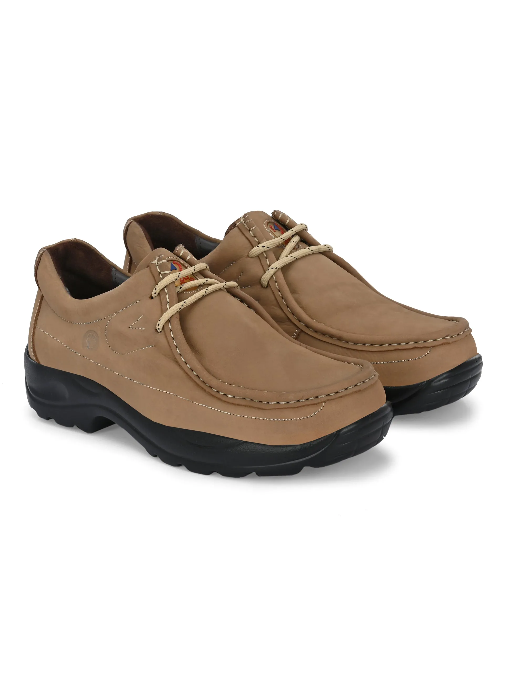 Chaussures décontractées à lacets en cuir Cheeku pour hommes HITZ2651