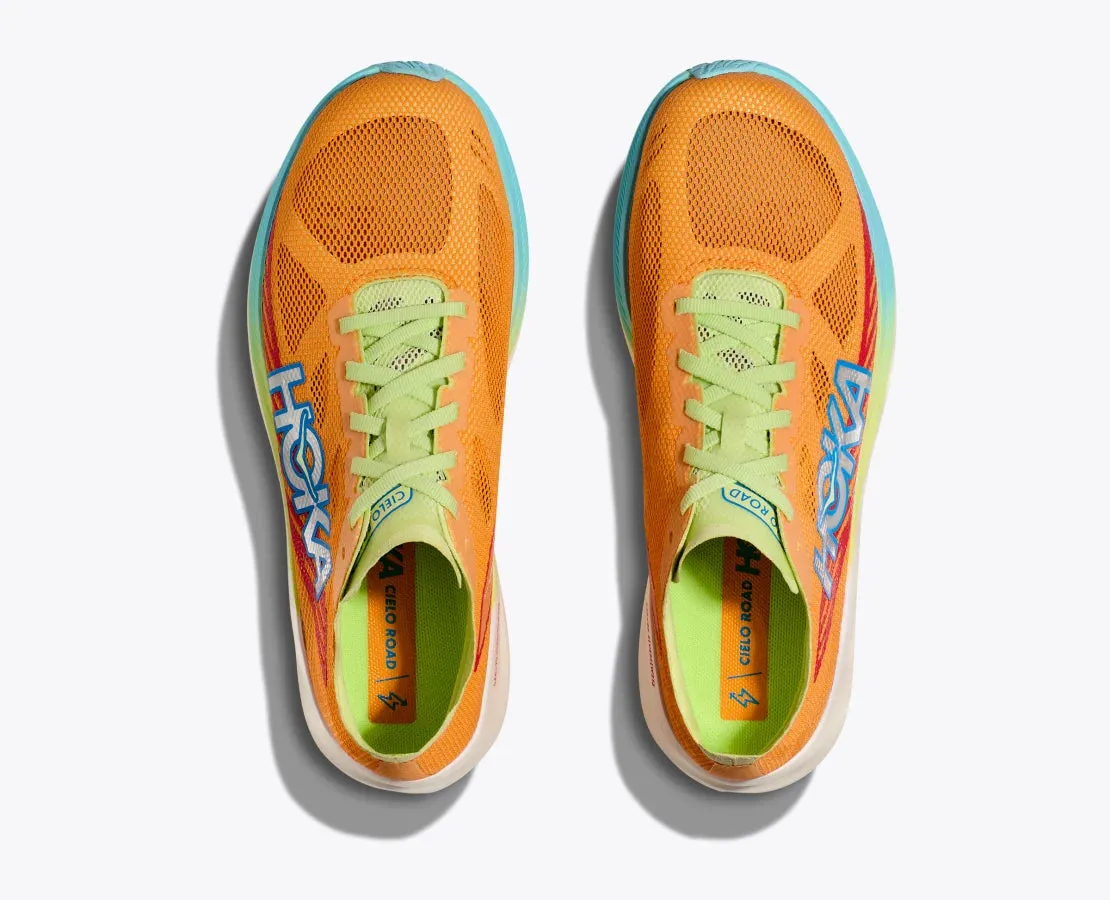 Hoka Unisexe Cielo RD - Éruption solaire/Jus de céleri (1143490-SYJ) Chaussures Hoka