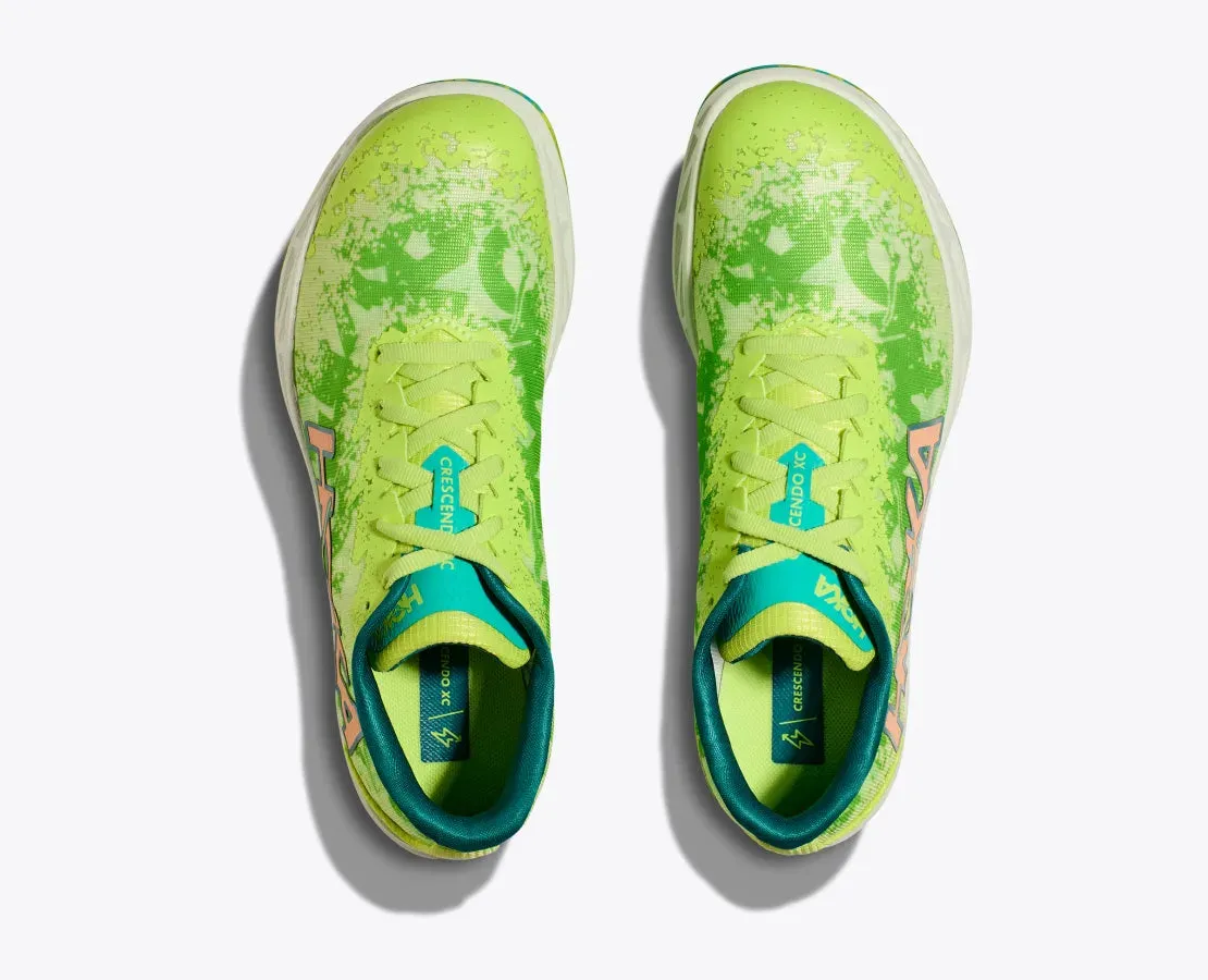 Hoka Unisex Crescendo XC - Laitue/Lime Électrique (1141272-LLC) Chaussures Hoka