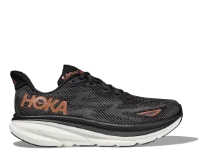 Hoka Womens Clifton 9- Black/Rose Gold (1127896-BRGL) Hoka Footwear