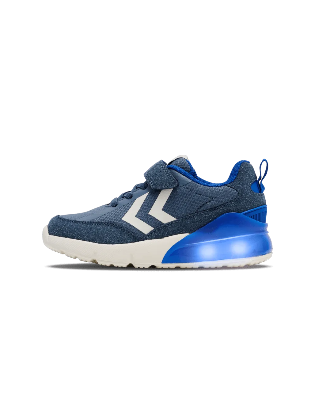 Hummel : Baskets Flash Daylight Jr à scratch - Mer de Béring