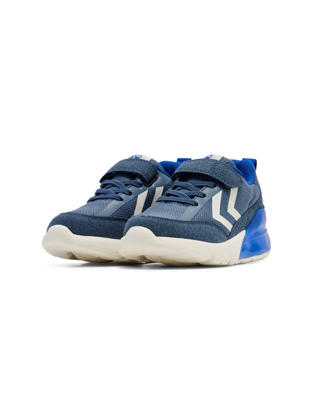 Hummel : Baskets Flash Daylight Jr à scratch - Mer de Béring