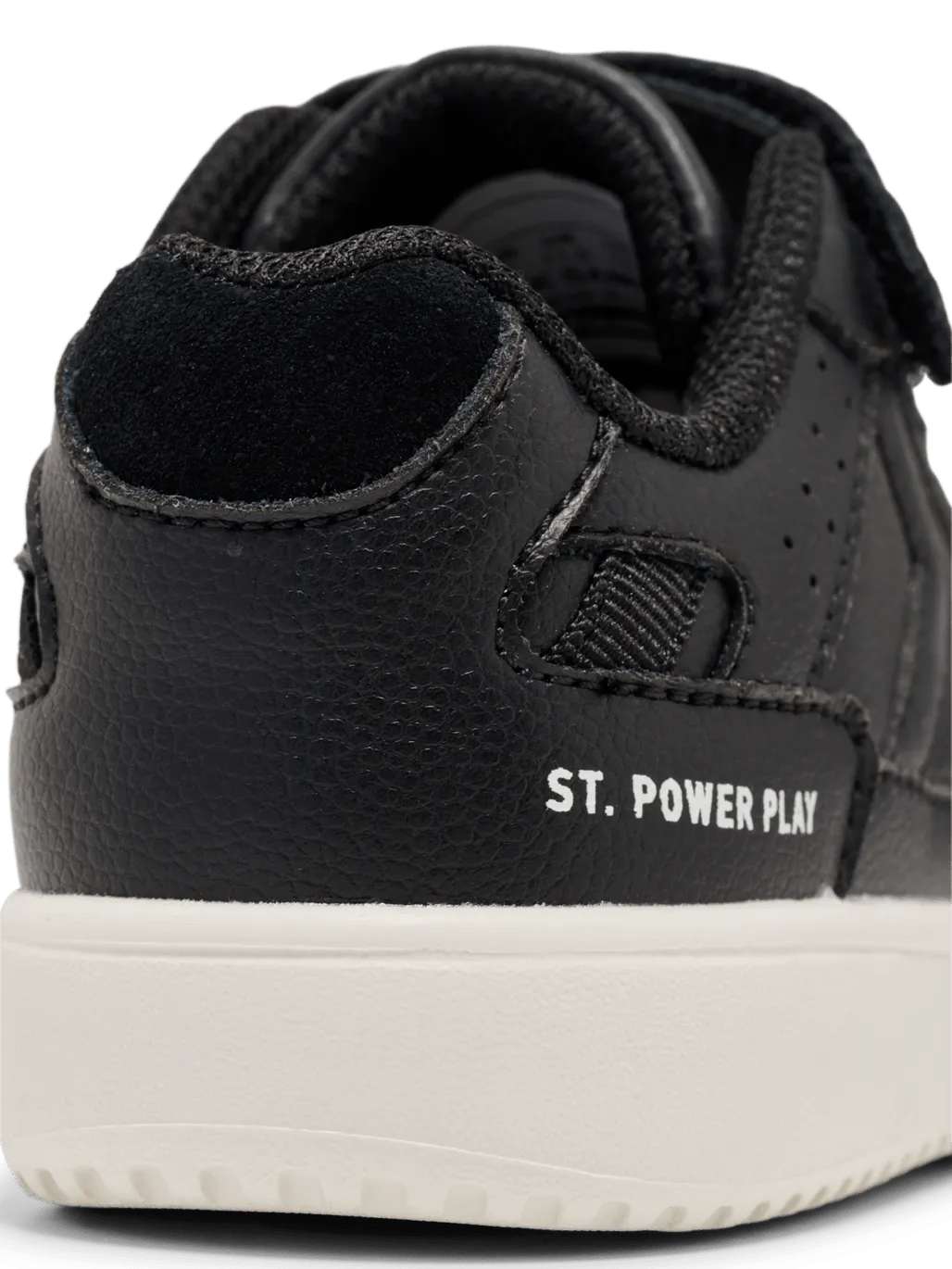 Hummel : St. Power Play Chaussures à scratch pour enfants - Noir