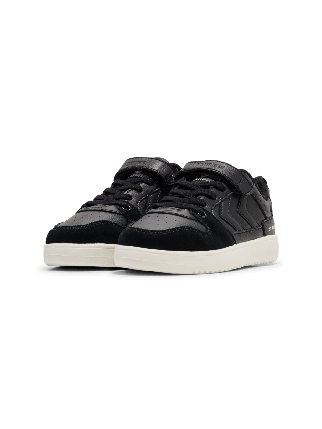 Hummel : St. Power Play Chaussures à scratch pour enfants - Noir