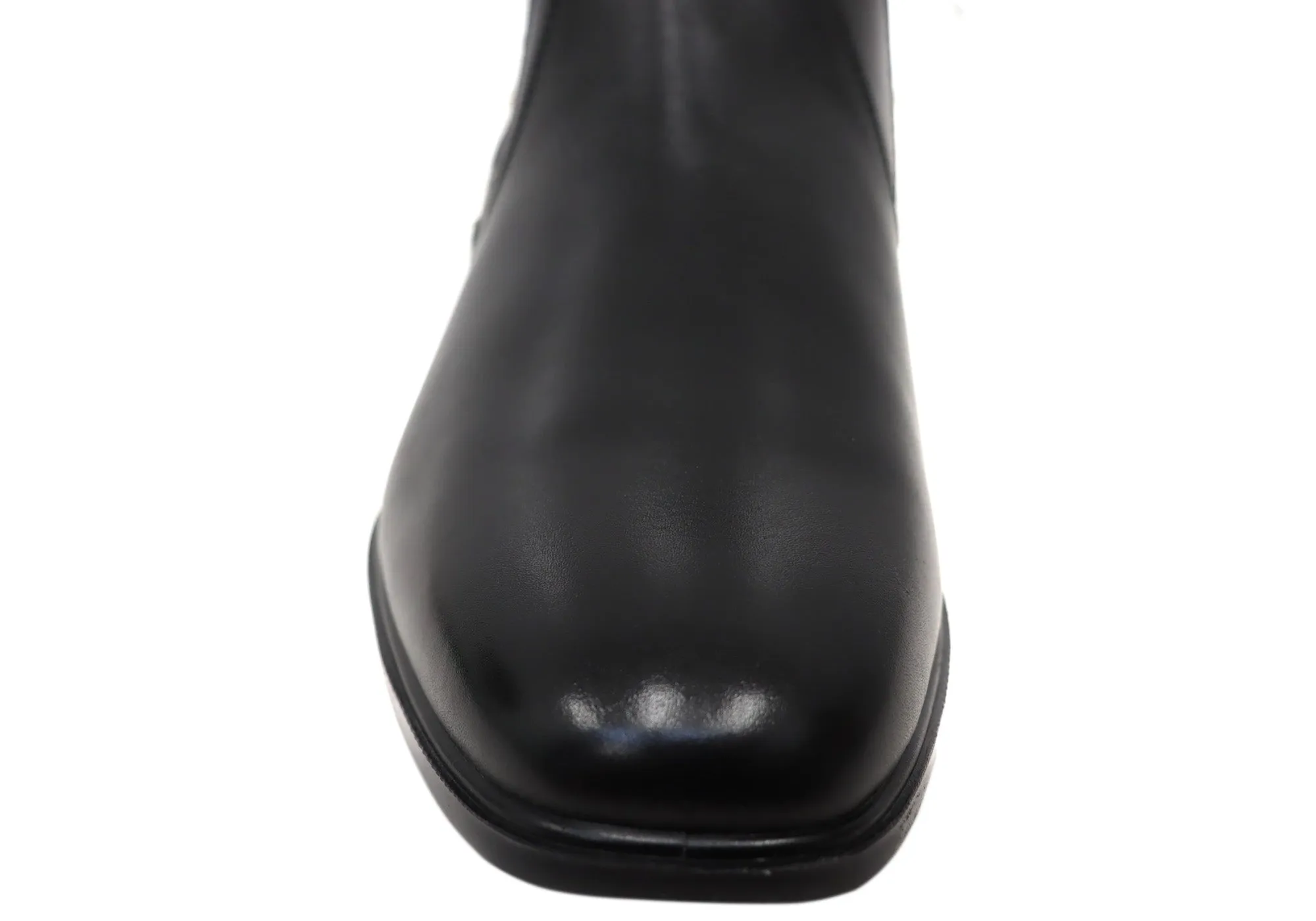 Chaussures Hush Puppies Eastwood pour Hommes - Bottes en Cuir Confortables à Largeur Extra
