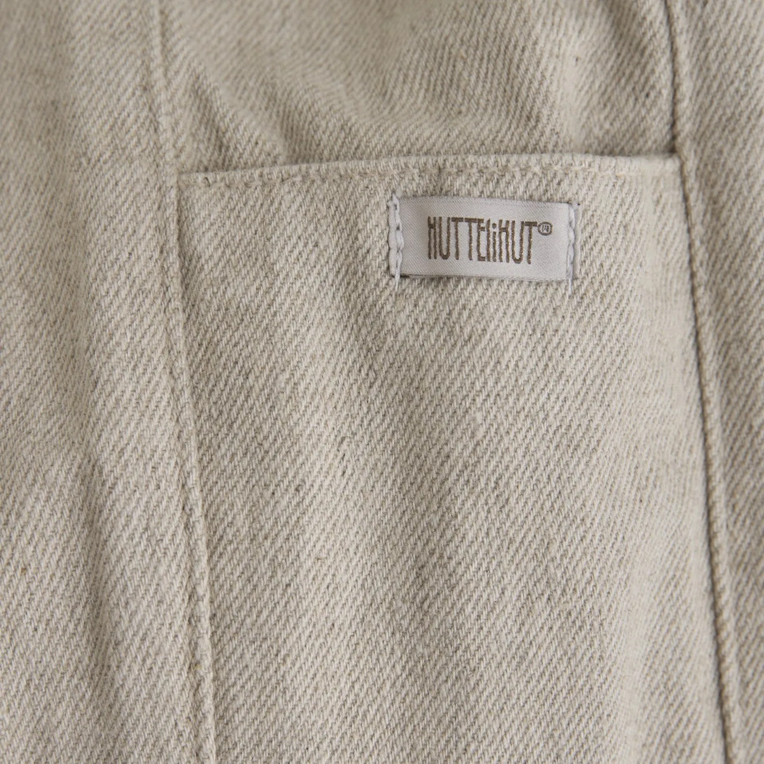 Huttelihut Pantalon en Crème Irlandaise Tissé Huttelihut