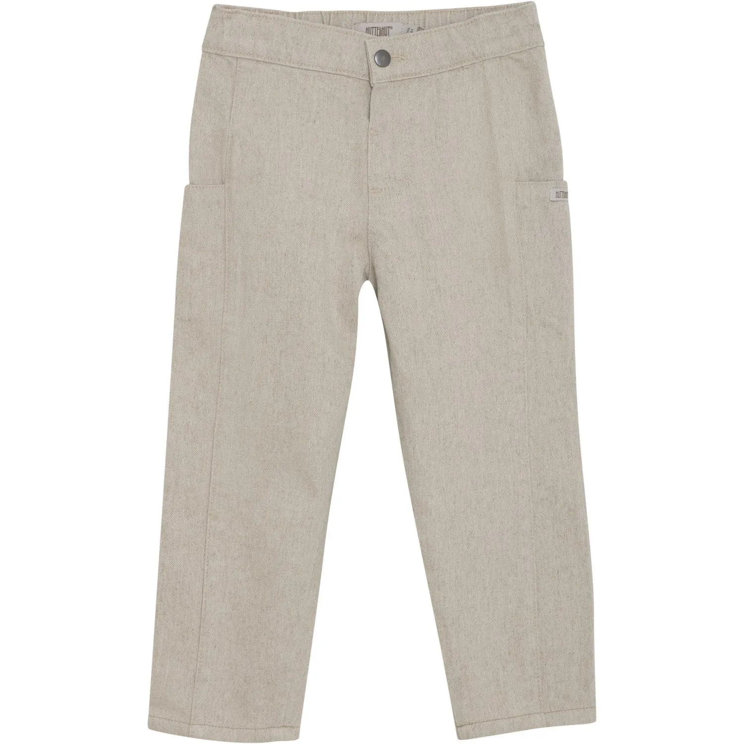Huttelihut Pantalon en Crème Irlandaise Tissé Huttelihut