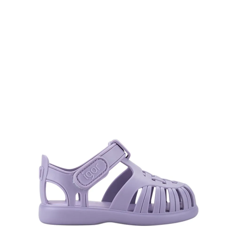 Igor : Sandales en gelée Tobby Kids - Mauve (Lilas)