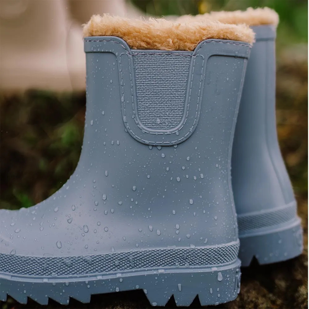 Igor : Tokio - Bottes en caoutchouc fourrées (Bleu)