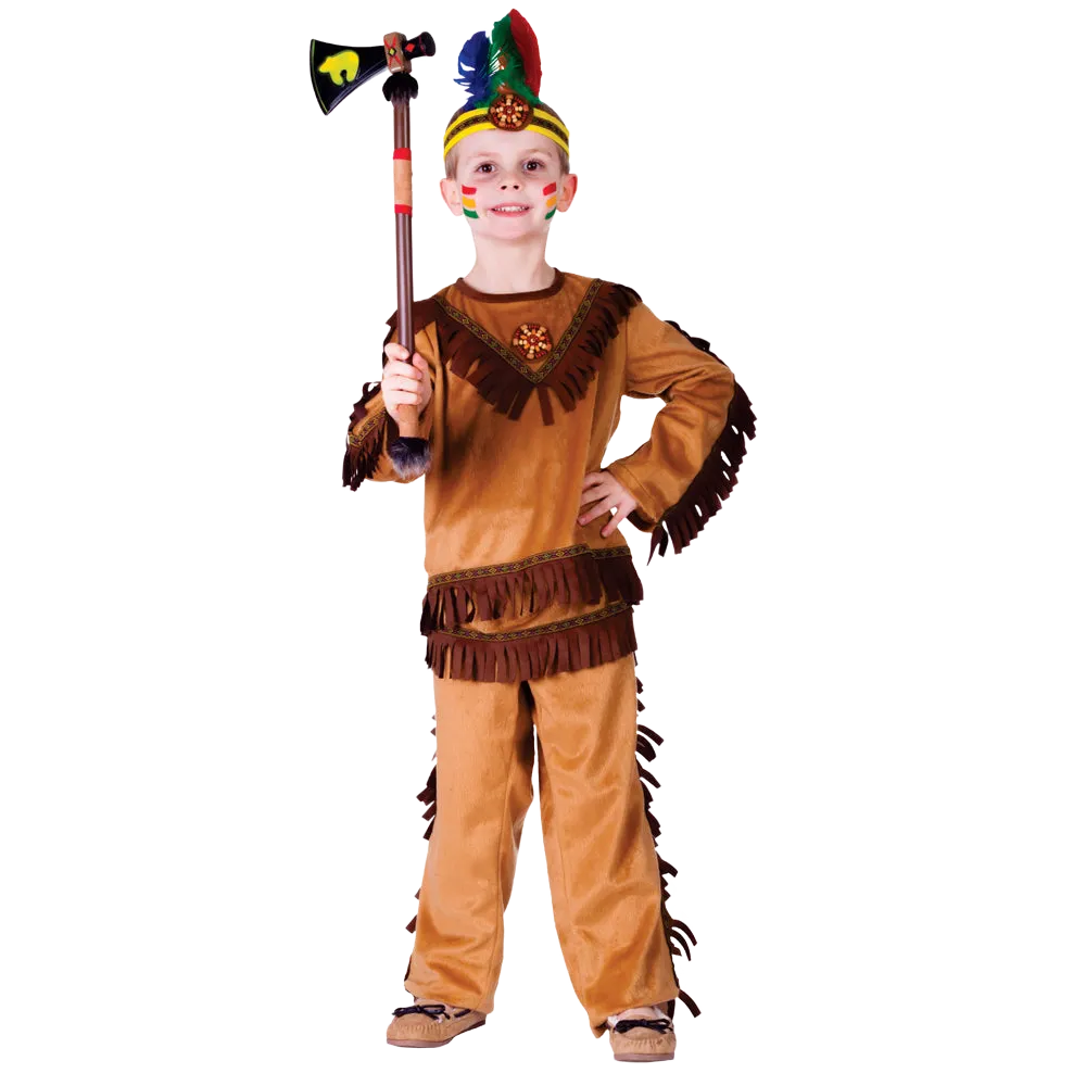 Costume de Guerrier Indien - Enfants Bébé kids_Dress-Up-America